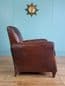French deco leather club chair - SOLD